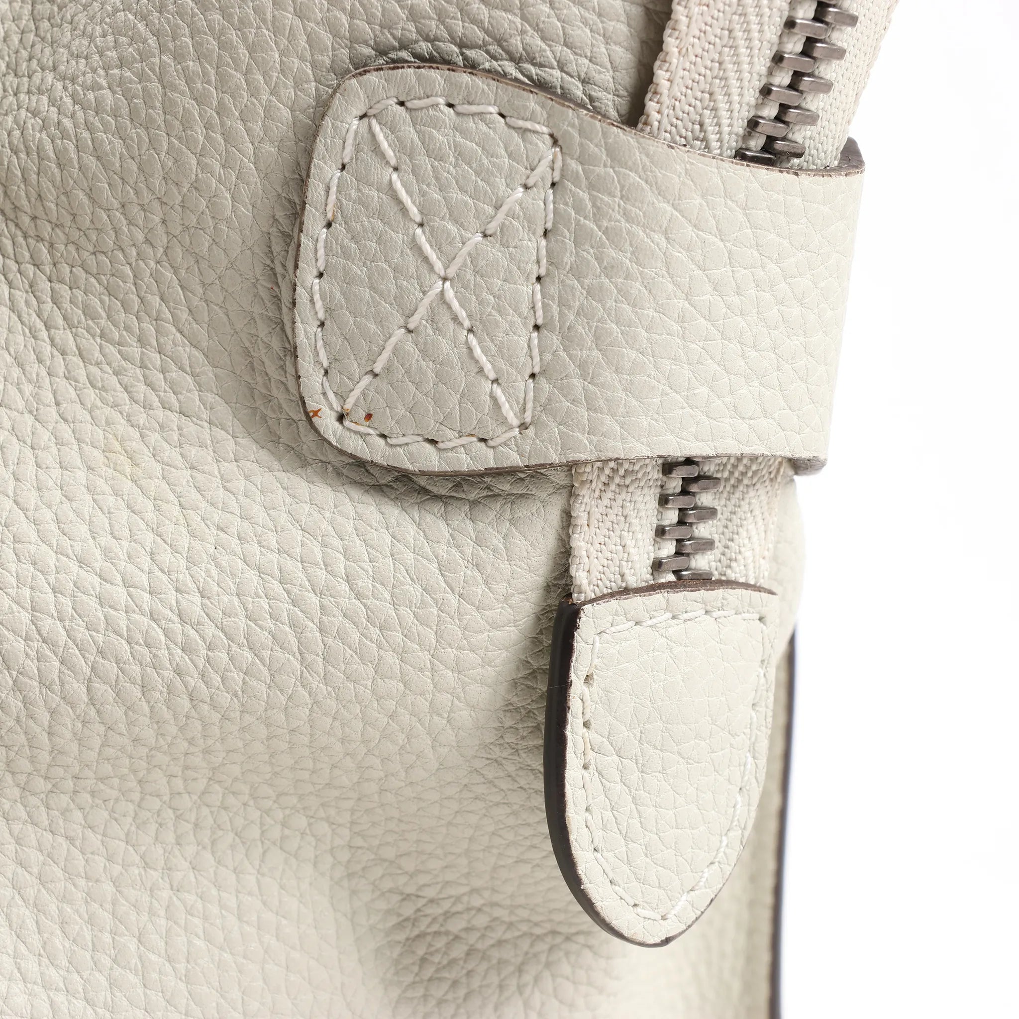 Celine Luggage Micro Leather Handbag in Gray