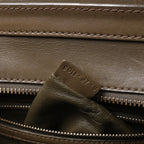Celine Luggage Micro Leather Handbag in Khaki