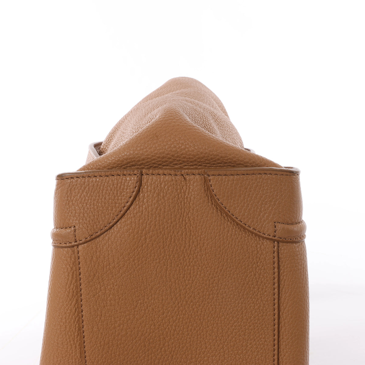 Minibolso de mano de piel Celine Luggage en color rojo