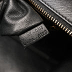 Celine Luggage Mini Leather Handbag in Navy Blue