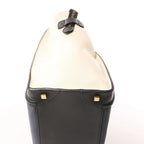 Celine Luggage Mini Leather Handbag in Navy Blue