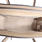 Celine Luggage Nano Leather 2Way Handbag in Brown