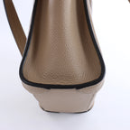 Celine Luggage Nano Leather 2Way Handbag in Brown