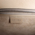 Celine Luggage Nano Leather 2Way Handbag in Brown
