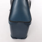 CELINE Nano Luggage Leather 2Way Handbag in Navy Blue