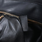 Celine Luggage Large Canvas & Leather Handbag in Beige x Black