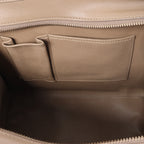 Celine Luggage Micro Leather Handbag in Brown