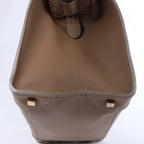 Celine Luggage Micro Leather Handbag in Brown