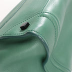CELINE Luggage Phantom Small Leather Handbag in Green