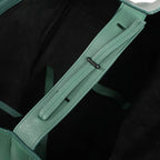 CELINE Luggage Phantom Small Leather Handbag in Green