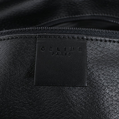 Celine Macadam PVC & Leather Boston Travel bag in Black × Brown