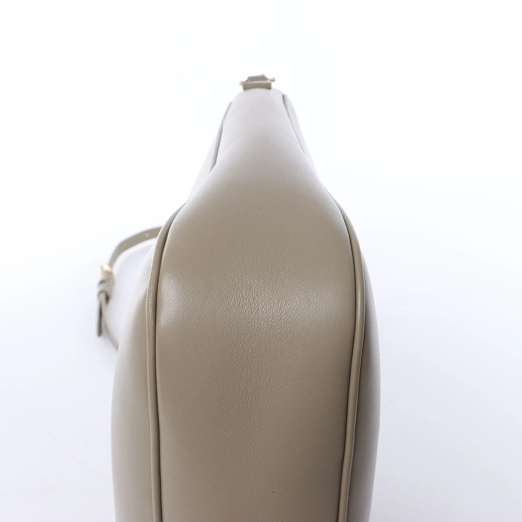Celine Camille 16 Medium Leather 2Way Shoulder Bag in Beige
