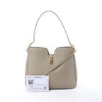 Celine Camille 16 Medium Leather 2Way Shoulder Bag in Beige