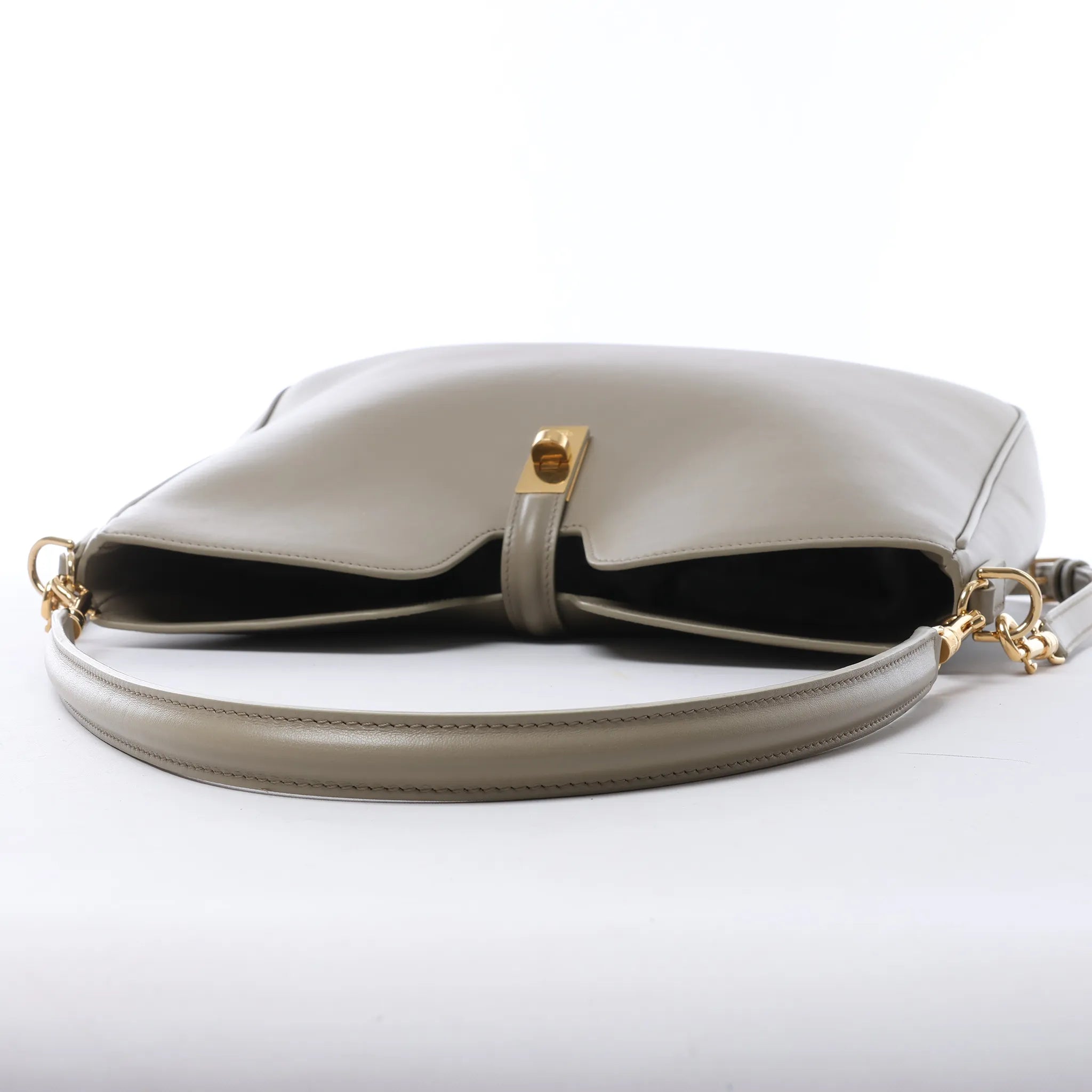 Celine Camille 16 Medium Leather 2Way Shoulder Bag in Beige