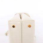 Celine Nino Medium Leather 2Way Handbag in Beige