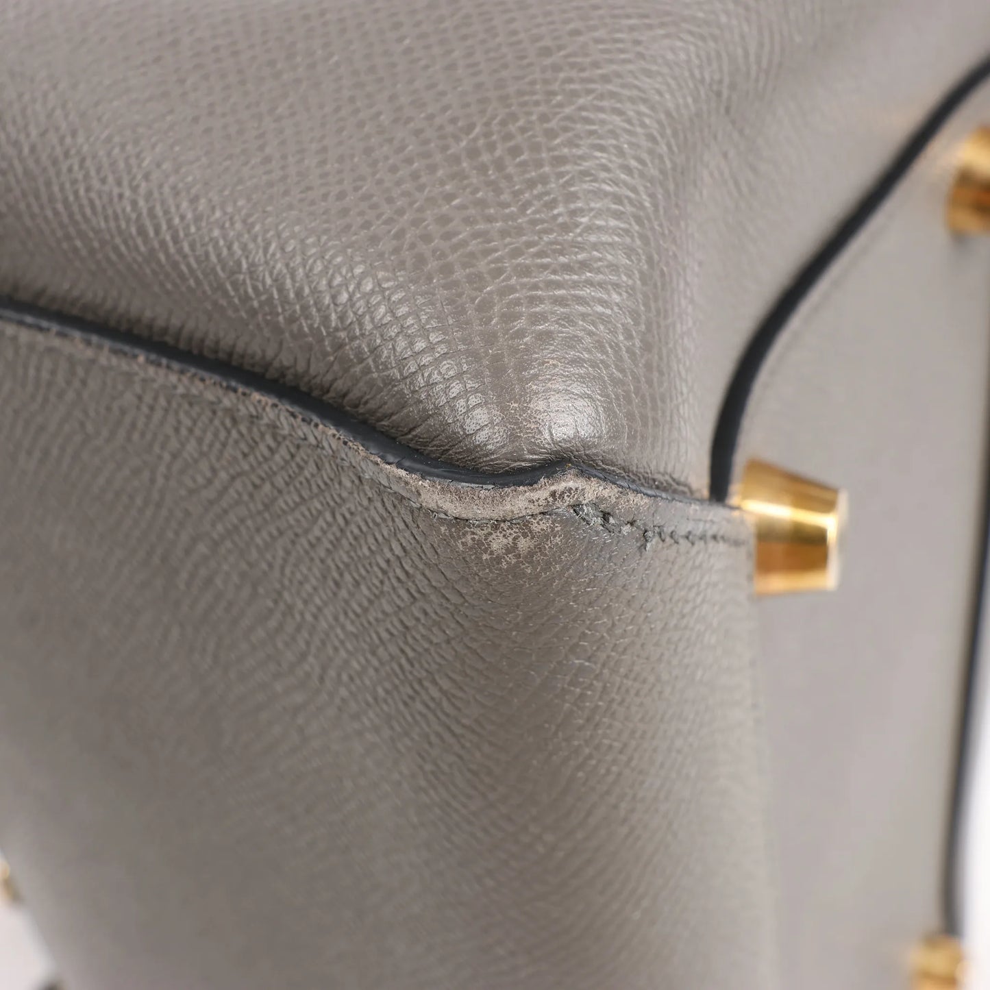 Celine Belt Bag Mini Leather 2way Handbag in Gray