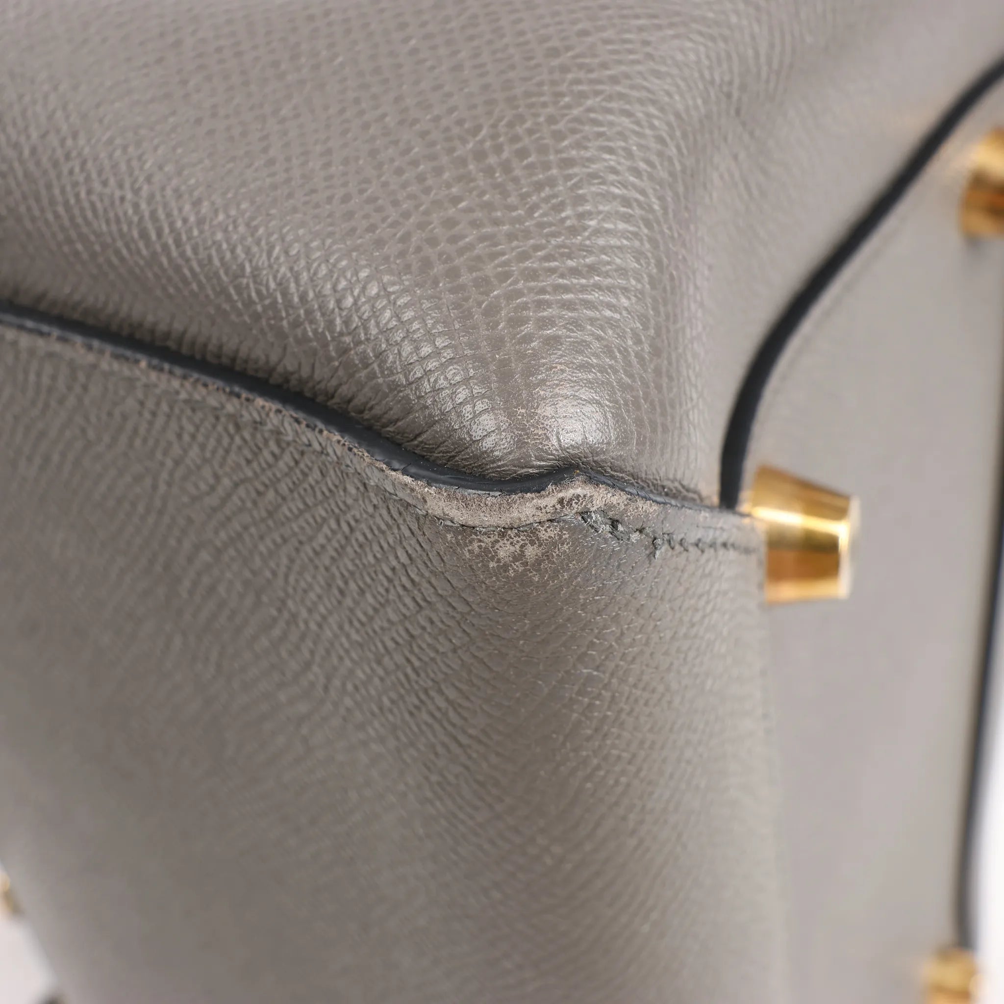 Celine Belt Bag Mini Leather 2way Handbag in Gray