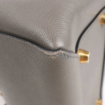 Celine Belt Bag Mini Leather 2way Handbag in Gray