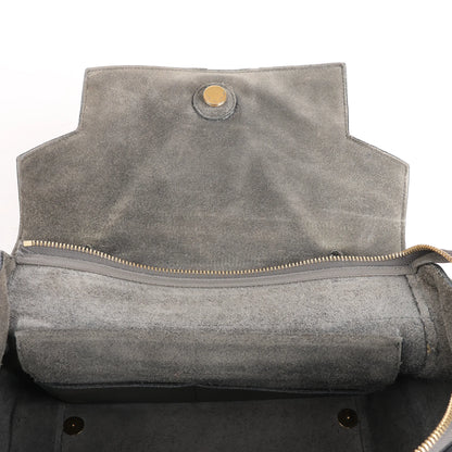 Celine Belt Bag Mini Leather 2way Handbag in Gray