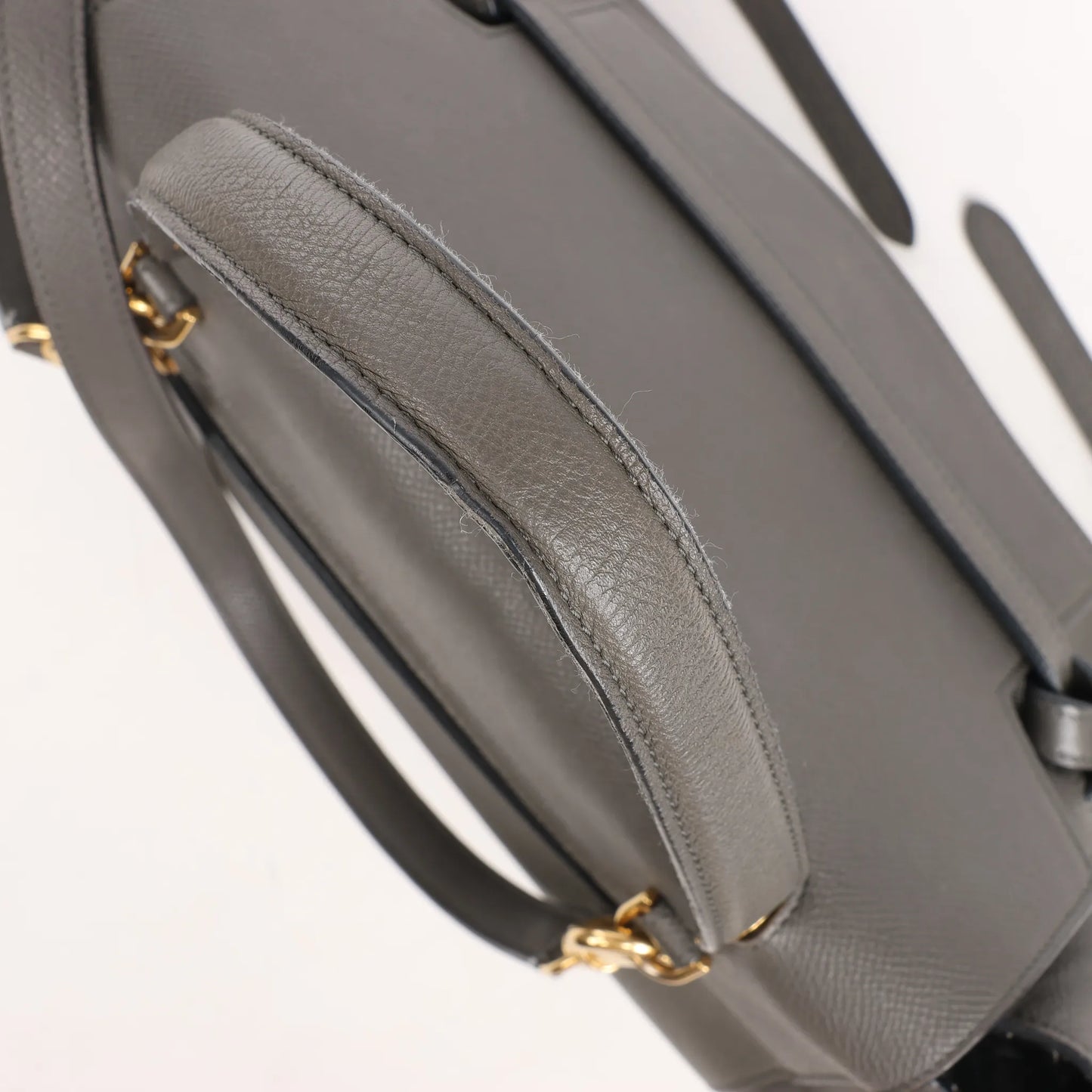 Celine Belt Bag Mini Leather 2way Handbag in Gray