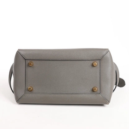 Celine Belt Bag Mini Leather 2way Handbag in Gray