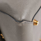 Celine Belt Bag Mini Leather 2way Handbag in Gray