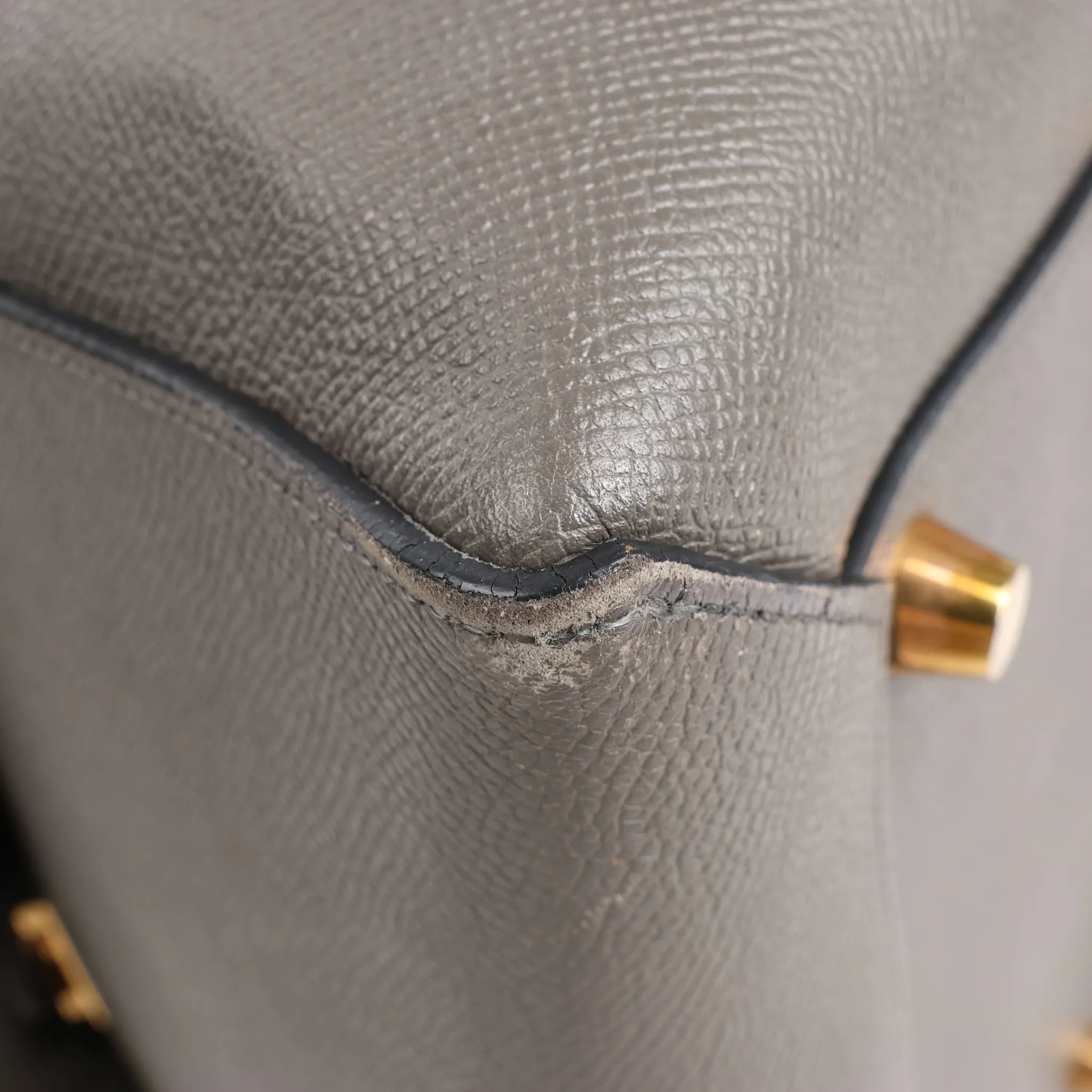 Celine Belt Bag Mini Leather 2way Handbag in Gray