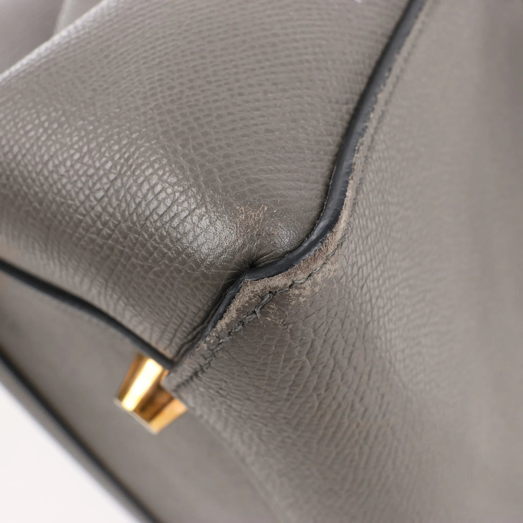 Celine Belt Bag Mini Leather 2way Handbag in Gray