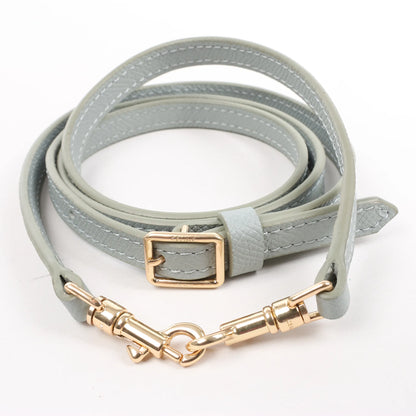 Sac ceinture CELINE en cuir grainé Nano 2 voies bleu