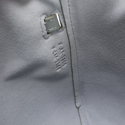 Sac ceinture CELINE en cuir grainé Nano 2 voies bleu