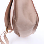 Bolso grande de lona y piel Celine Luggage en beige y negro