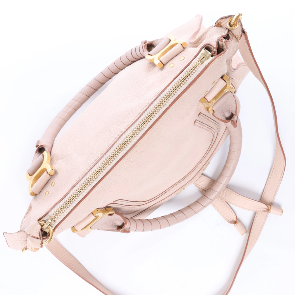 Bolso grande de lona y piel Celine Luggage en beige y negro