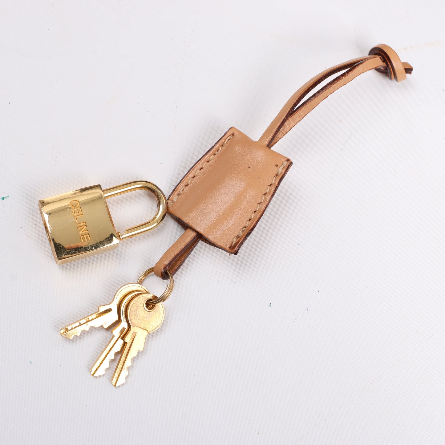 Celine Macadam Boston PVC & Leather Travel Bag in Brown