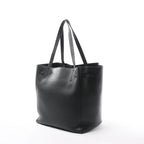 Celine Cabas Phantom Small Leather Shoulder Bag in Black