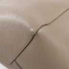 Celine Cabas Phantom Small Leather Shoulder Bag in Taupe