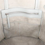 Celine Cabas Phantom Small Leather Shoulder Bag in Gray