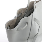 Celine Cabas Phantom Small Leather Shoulder Bag in Gray