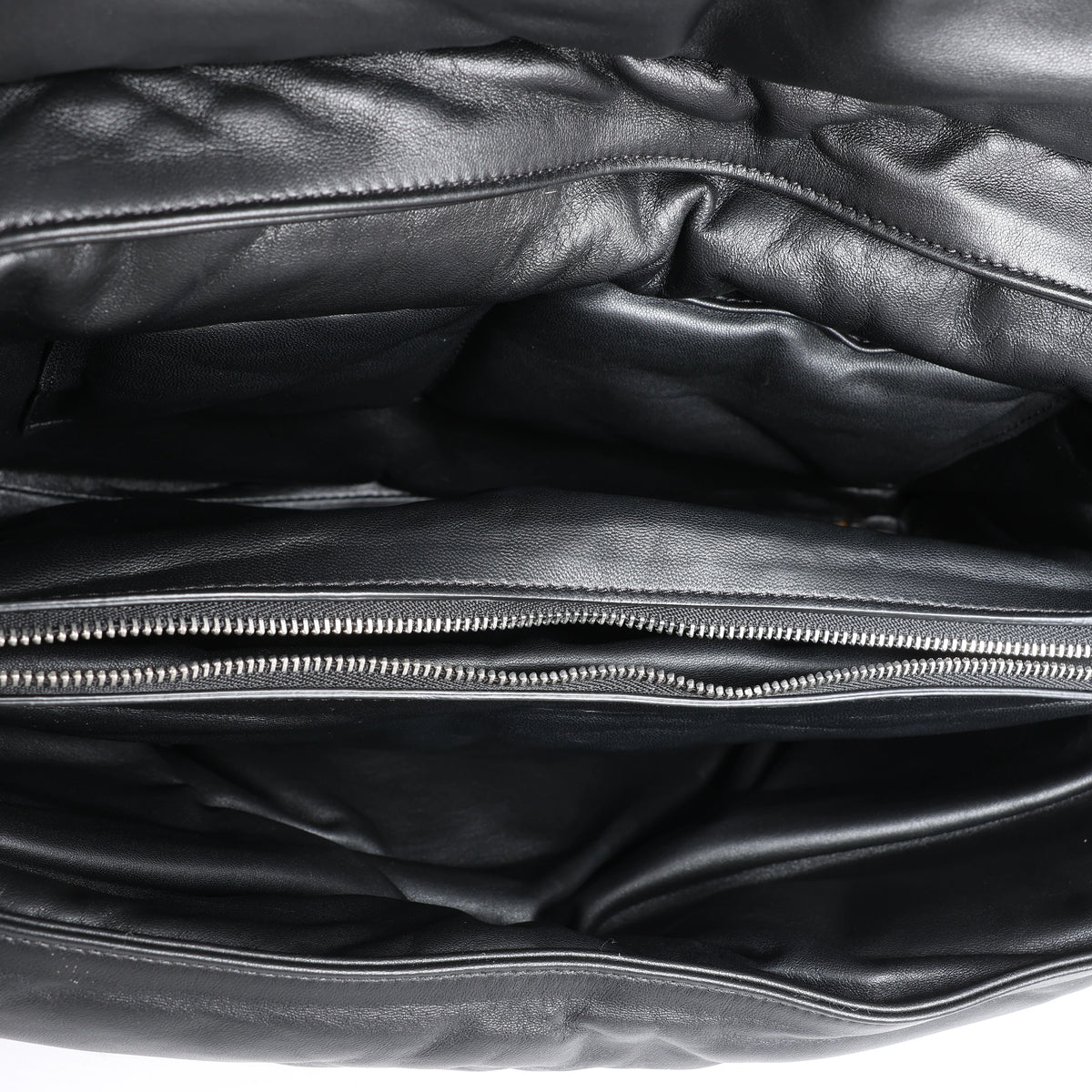 Celine Pillow Leather Handbag in Black