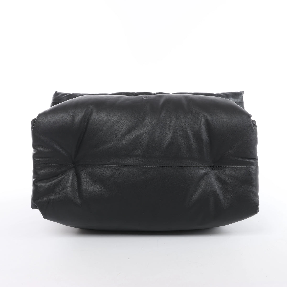 Celine Pillow Leather Handbag in Black