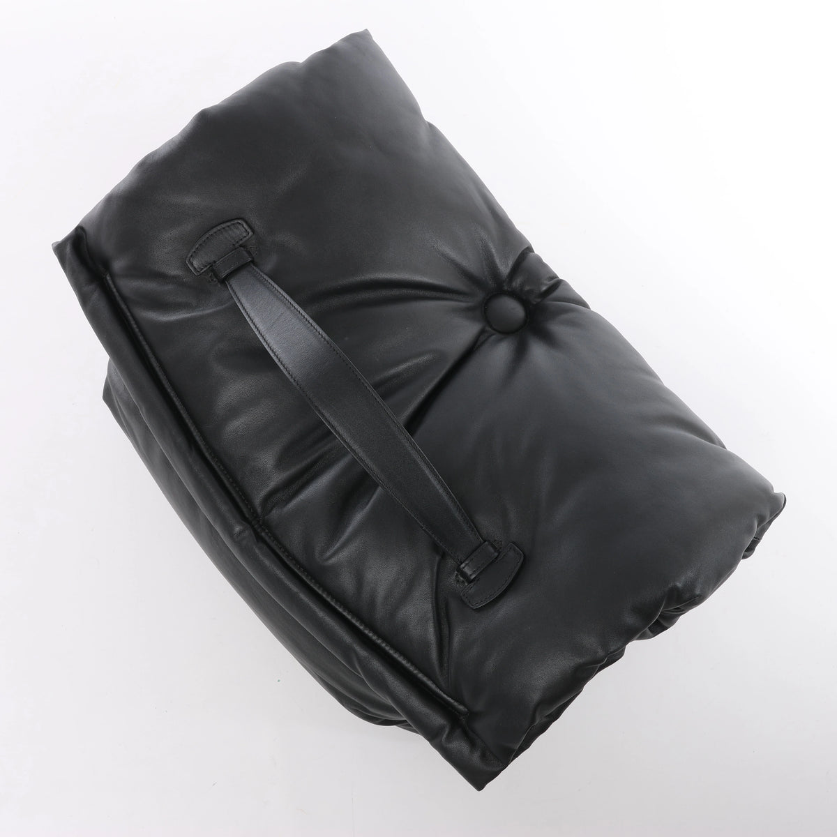 Celine Pillow Leather Handbag in Black