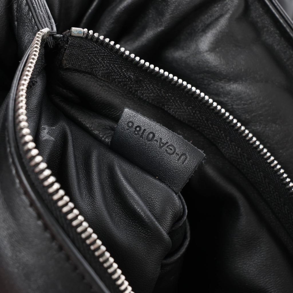 Celine Pillow Leather Handbag in Black