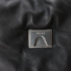 Celine Pillow Leather Handbag in Black