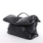 Celine Pillow Leather Handbag in Black