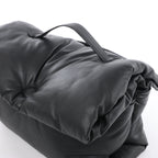 Celine Pillow Leather Handbag in Black