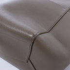 Celine Sangle Bucket Leather Shoulder Bag in Gray