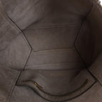 Celine Sangle Bucket Leather Shoulder Bag in Gray