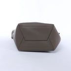 Celine Sangle Bucket Leather Shoulder Bag in Gray