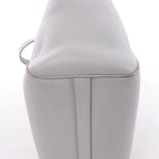 CELINE Folded Cabas Small Tote 2Way Handbag in Light Gray
