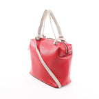 Celine Soft Cube Small Leather 2Way Handbag in Red
