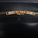 Celine Sac 16 Smooth Leather Medium 2Way Handbag in Black